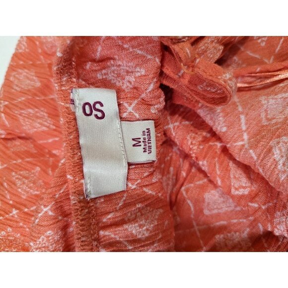 SO sundress size M orange  adjustable spaghetti straps  maxi - Picture 6 of 6